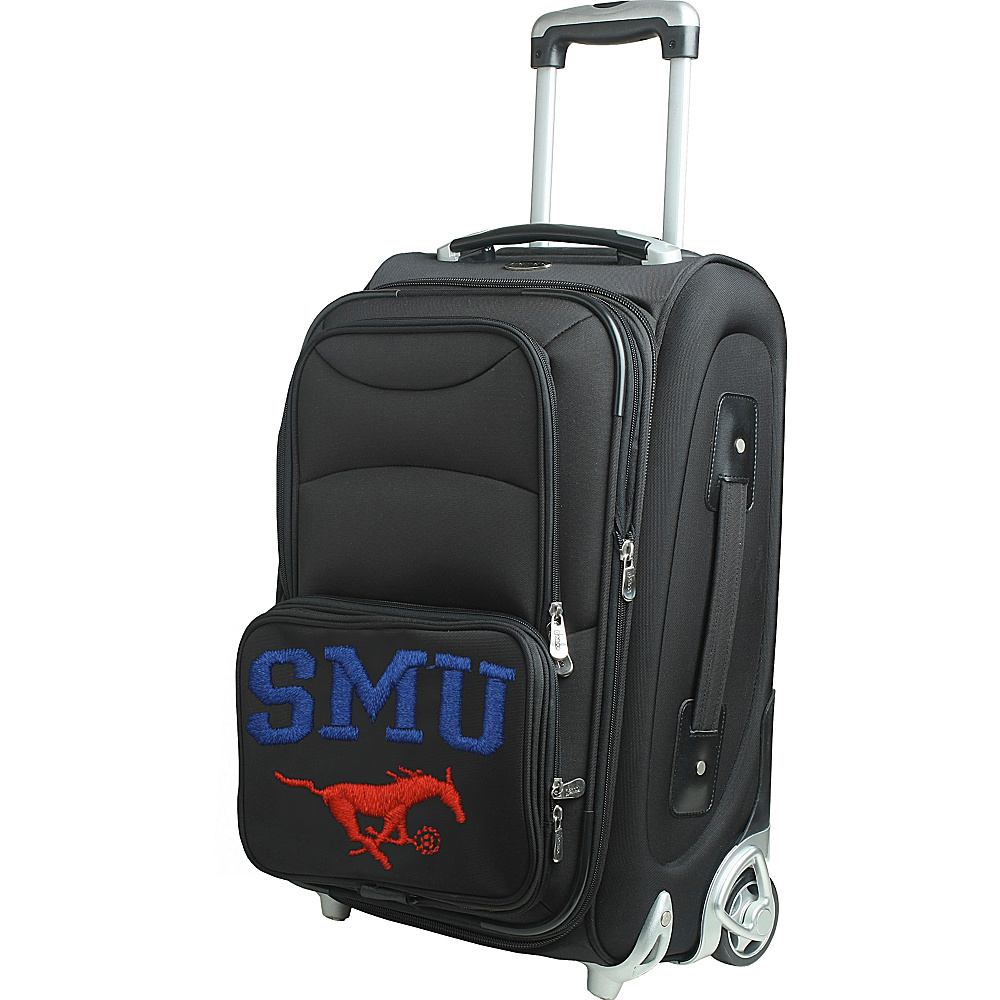 Denco Sports Luggage NCAA 21 Wheeled Upright Southern Methodist University Mustangs Denco Sports Luggage Softside Carry On