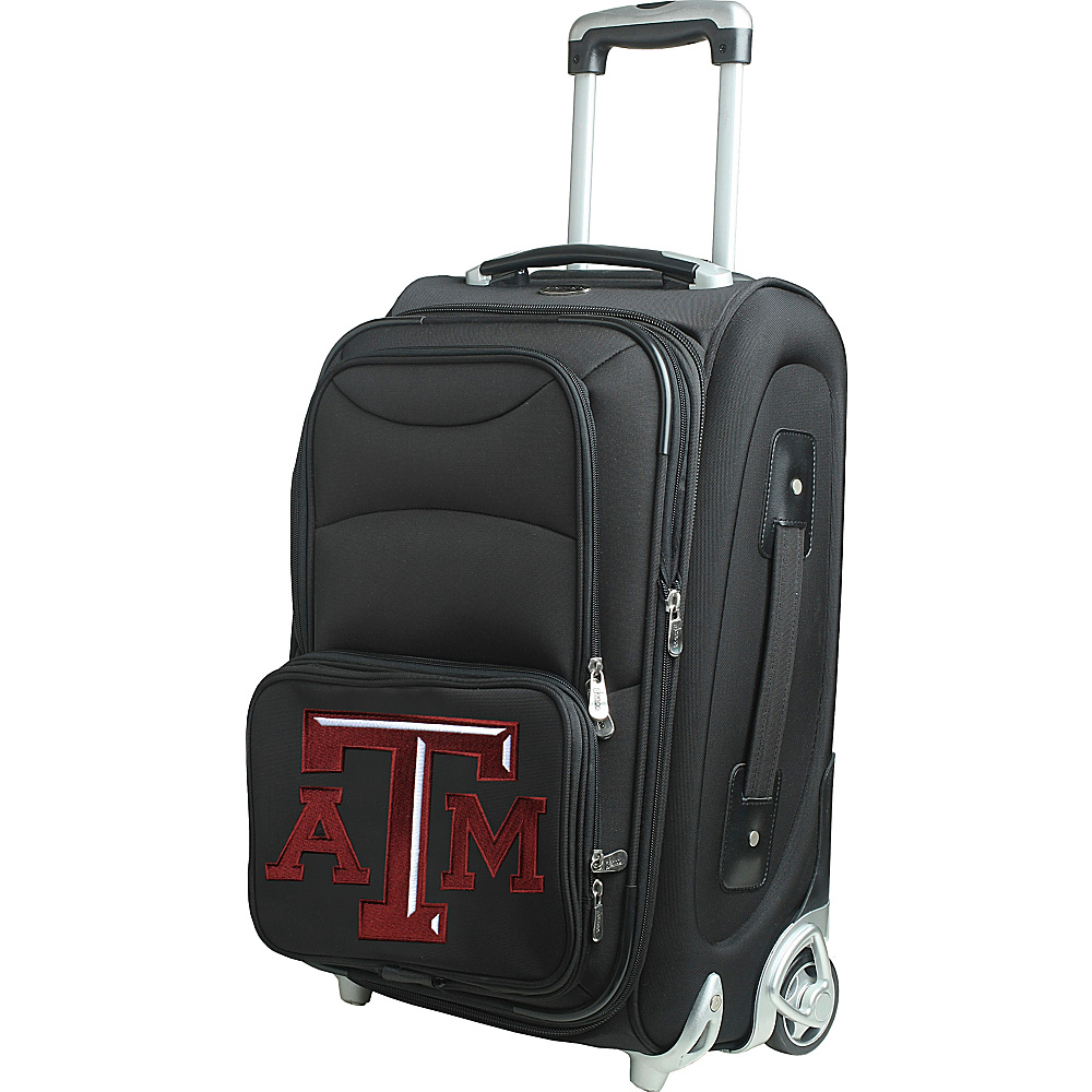 Denco Sports Luggage NCAA 21 Wheeled Upright Texas A amp;M University Aggies Denco Sports Luggage Softside Carry On