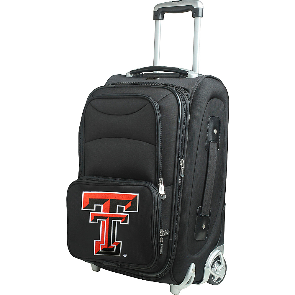 Denco Sports Luggage NCAA 21 Wheeled Upright Texas Tech University Red Raiders Denco Sports Luggage Softside Carry On
