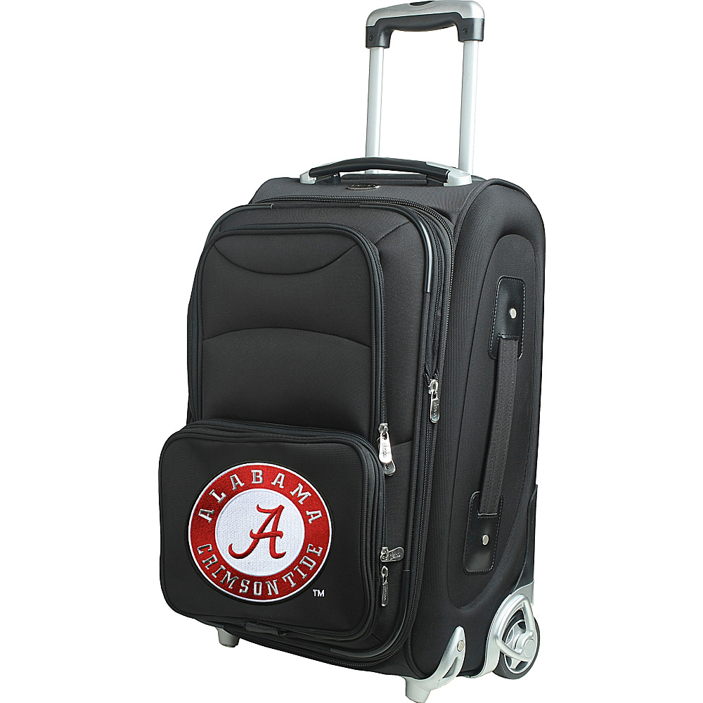 Denco Sports Luggage NCAA 21 Wheeled Upright University of Alabama Crimson Tide Denco Sports Luggage Softside Carry On