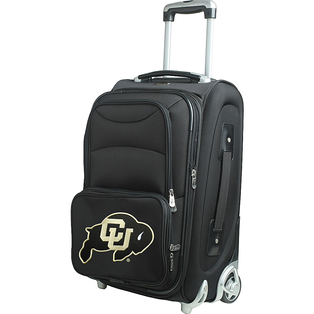 Denco Sports Luggage NCAA 21 Wheeled Upright University of Colorado Boulder Buffaloes Denco Sports Luggage Softside Carry On
