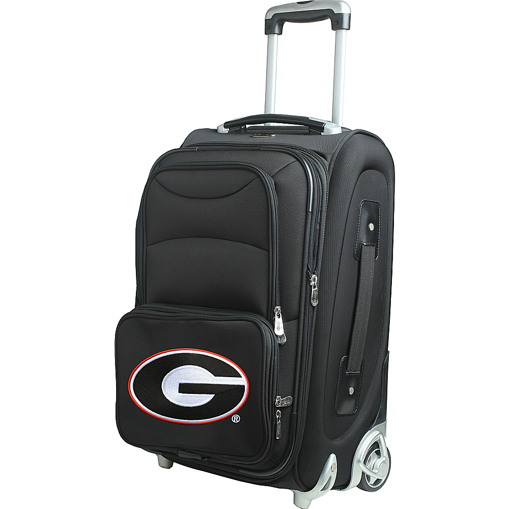 Denco Sports Luggage NCAA 21 Wheeled Upright University of Georgia Bulldogs Denco Sports Luggage Softside Carry On