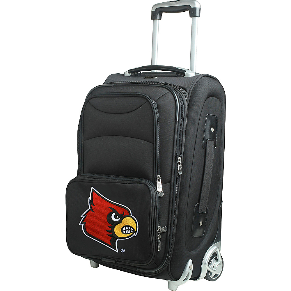 Denco Sports Luggage NCAA 21 Wheeled Upright University of Louisville Cardinals Denco Sports Luggage Softside Carry On