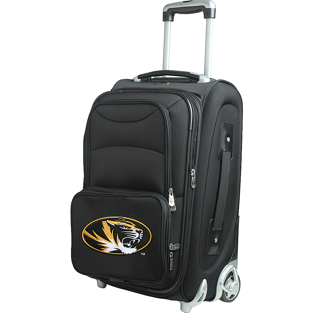Denco Sports Luggage NCAA 21 Wheeled Upright University of Missouri Tigers Denco Sports Luggage Softside Carry On