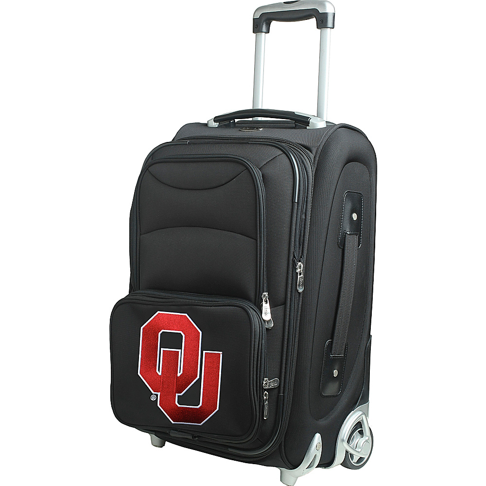 Denco Sports Luggage NCAA 21 Wheeled Upright University of Oklahoma Sooners Denco Sports Luggage Softside Carry On