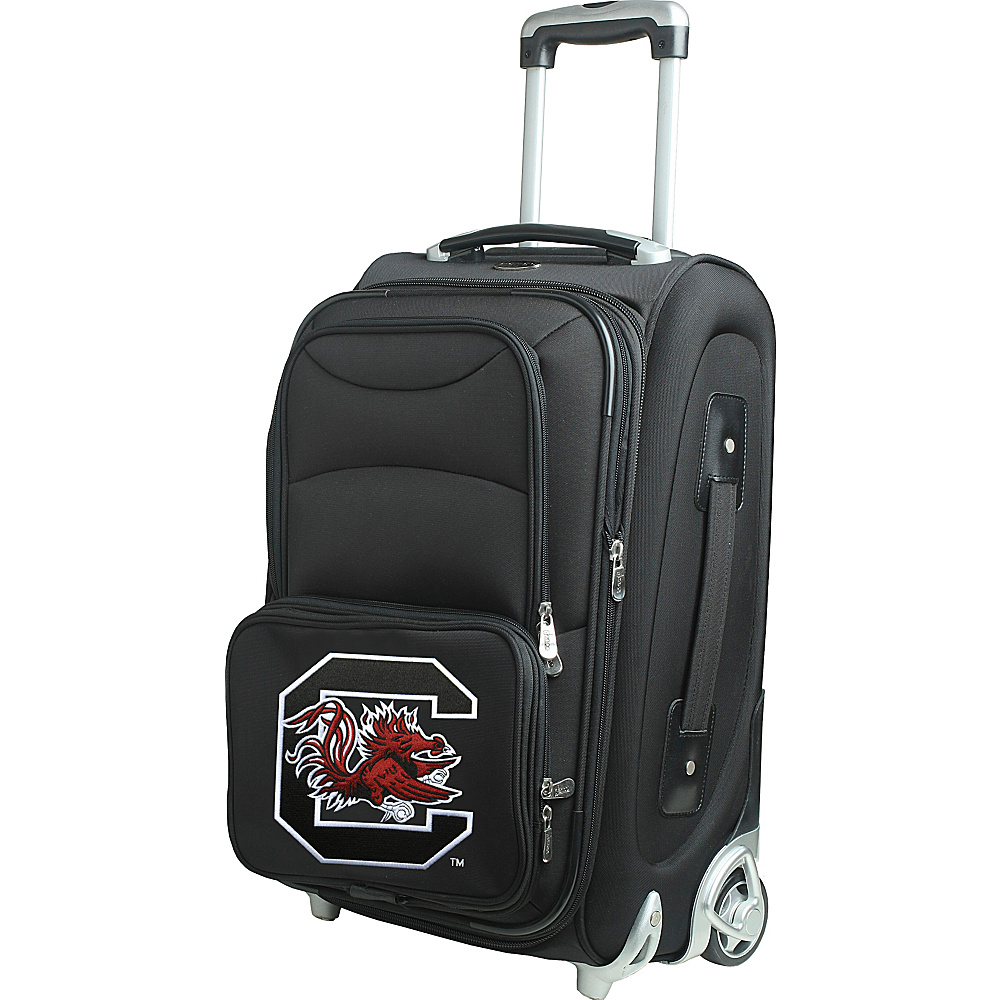 Denco Sports Luggage NCAA 21 Wheeled Upright University of South Carolina Gamecocks Denco Sports Luggage Softside Carry On