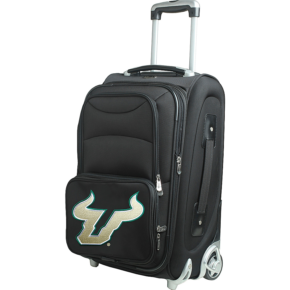 Denco Sports Luggage NCAA 21 Wheeled Upright University of South Florida Bulls Denco Sports Luggage Softside Carry On