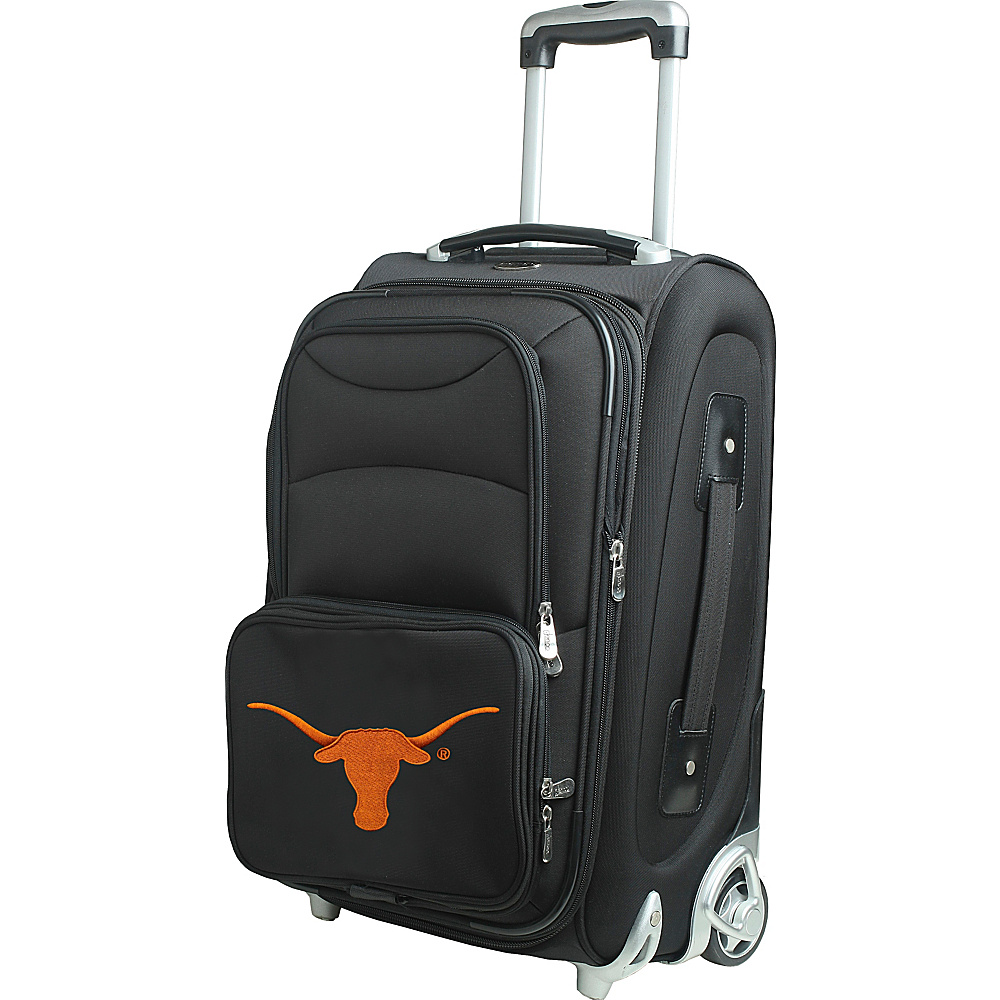 Denco Sports Luggage NCAA 21 Wheeled Upright University of Texas at Austin Longhorns Denco Sports Luggage Softside Carry On