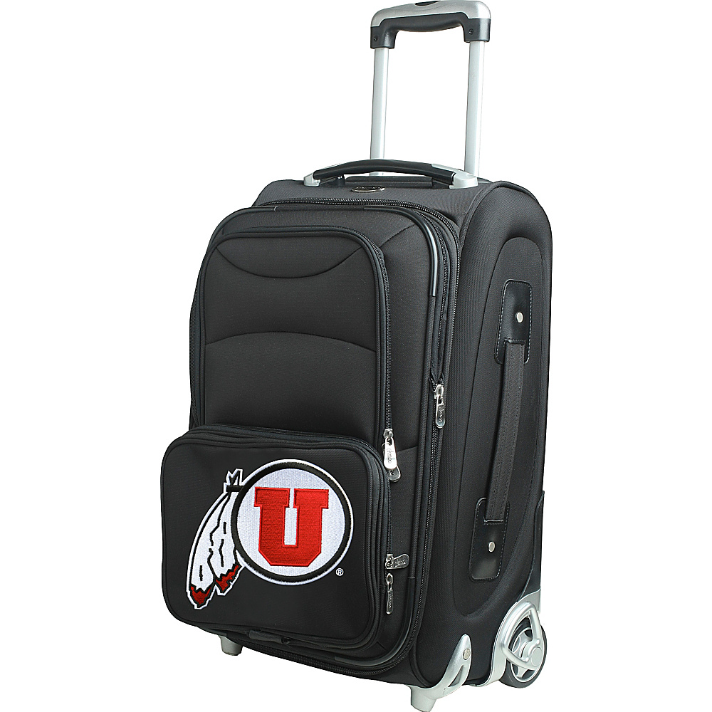 Denco Sports Luggage NCAA 21 Wheeled Upright University of Utah Utes Denco Sports Luggage Softside Carry On