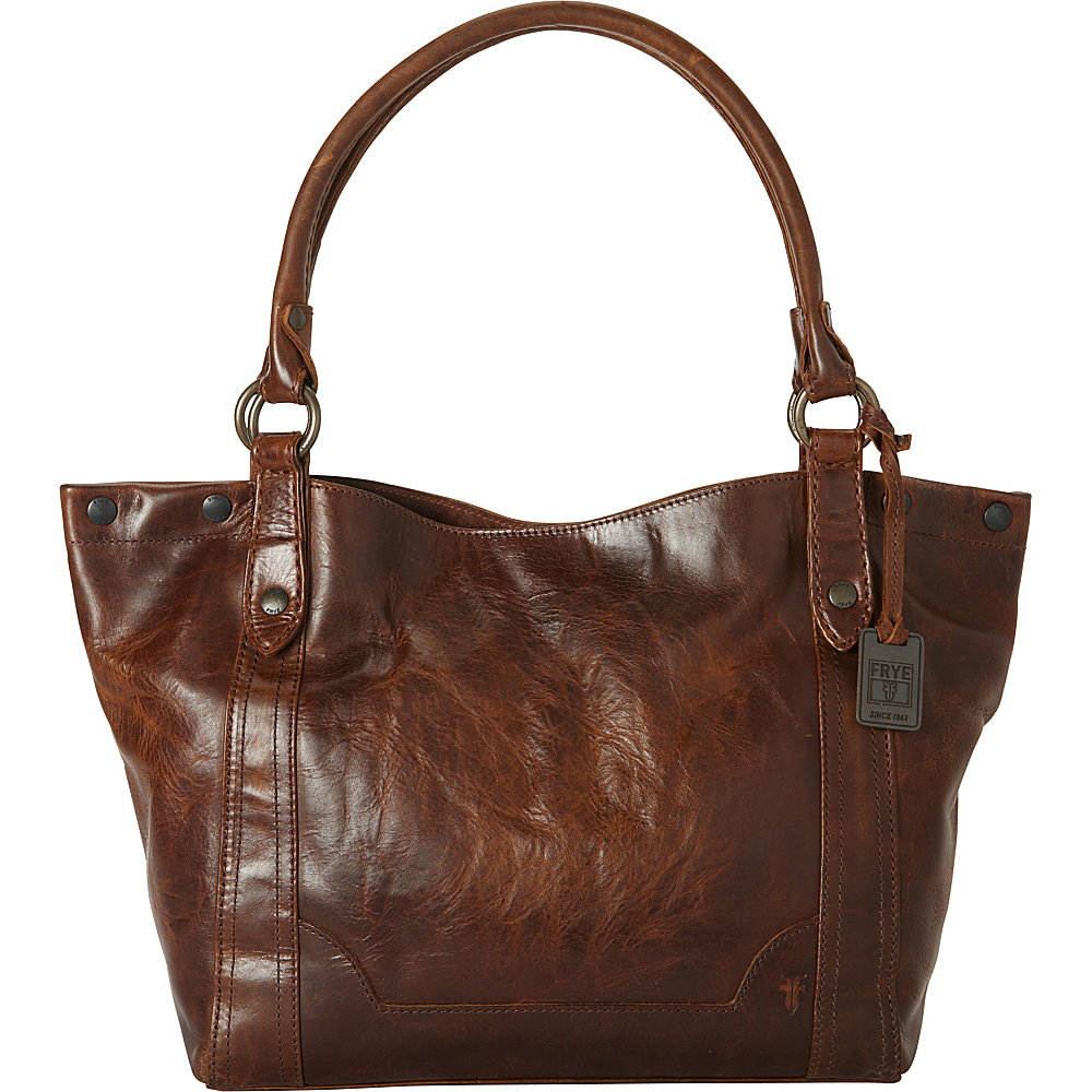 Frye Melissa Shoulder Dark Brown Frye Designer Handbags