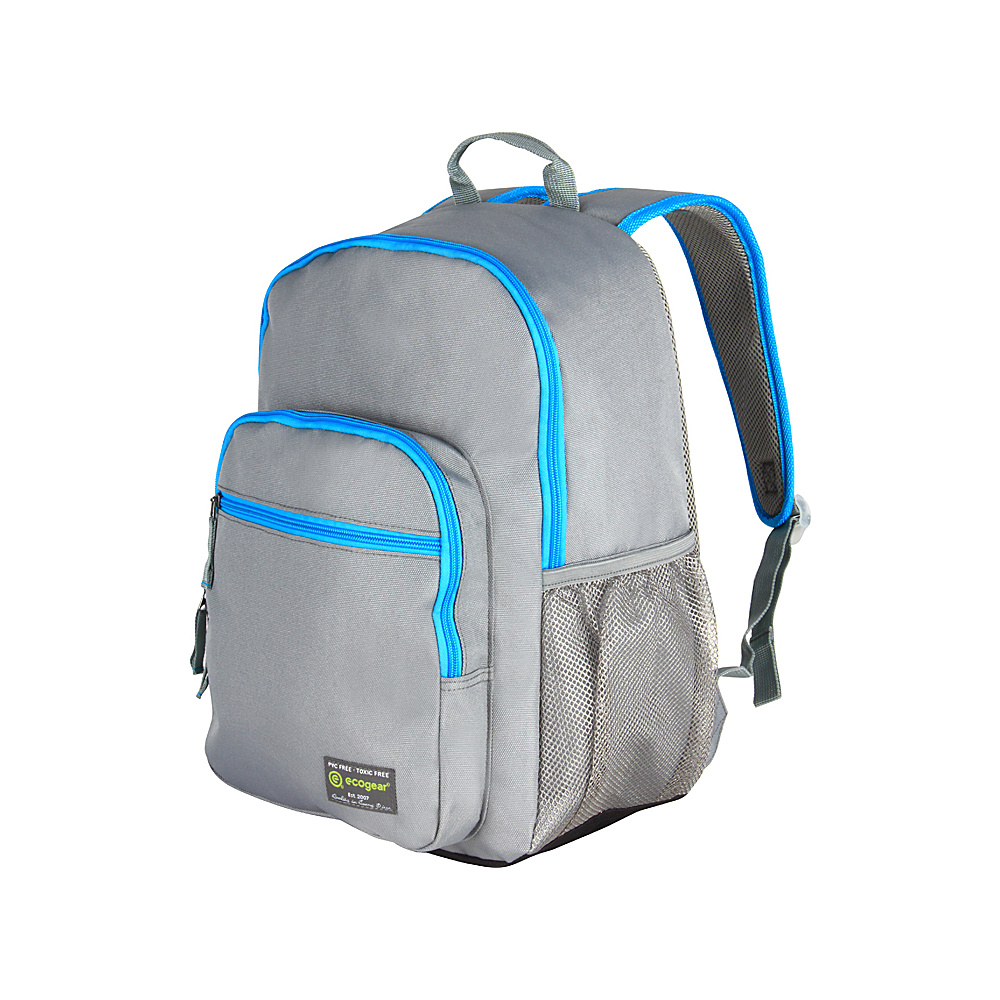 ecogear Dhole Laptop Backpack Grey Blue ecogear Business Laptop Backpacks