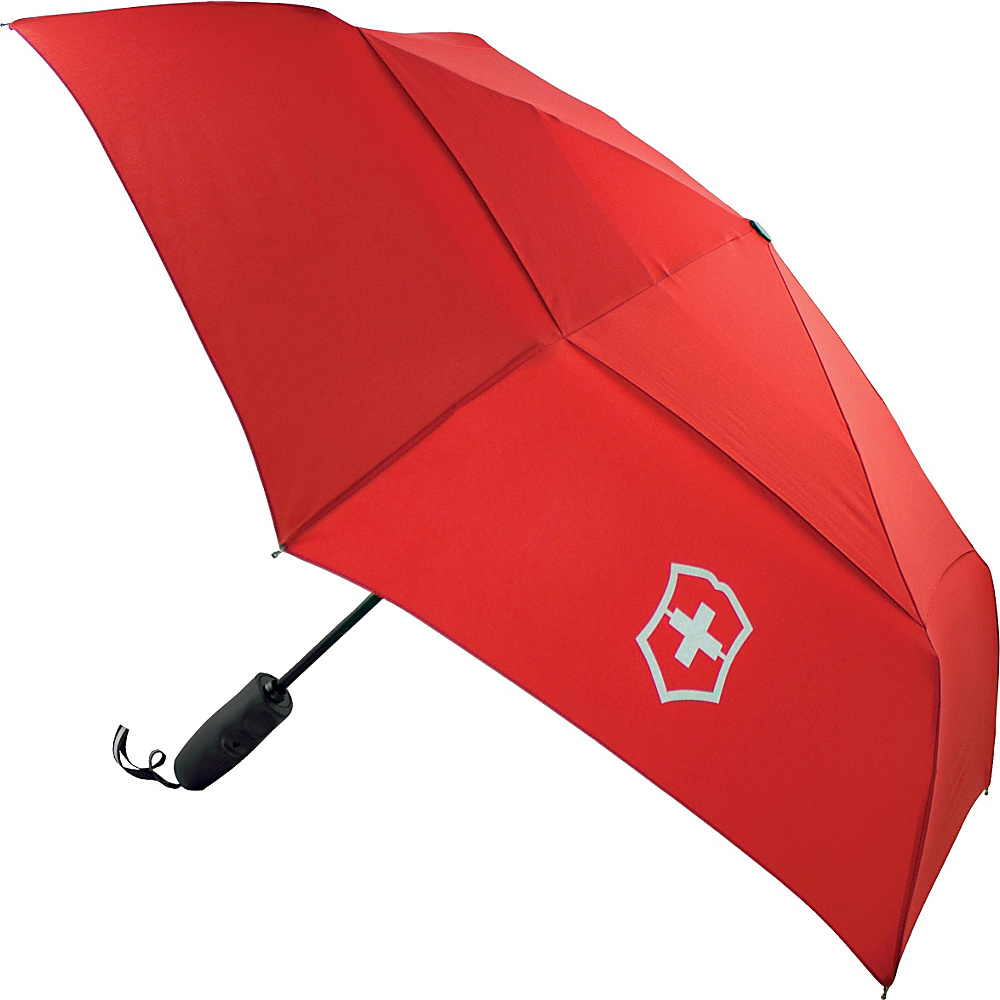 Victorinox Lifestyle Accessories 4.0 Automatic Umbrella Red Victorinox Umbrellas and Rain Gear