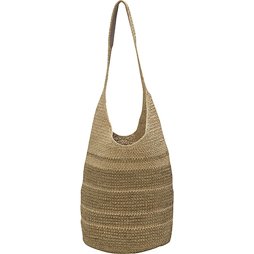 Helen Kaminski Carillo Stripe Shoulder Bag Meadow Melange/Pistachio Melange - Helen Kaminski Designer Handbags
