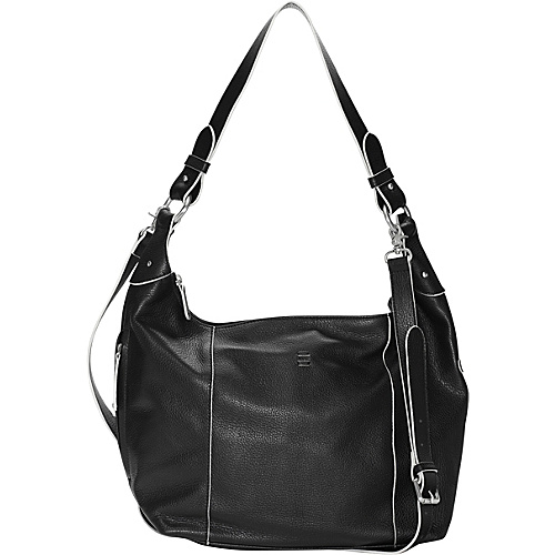 Ellington Handbags Alex Hobo Crossbody Black - Ellington Handbags Leather Handbags