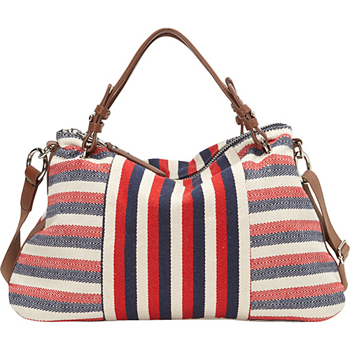 Splendid Monterey Satchel Multi Stripe - Splendid Designer Handbags