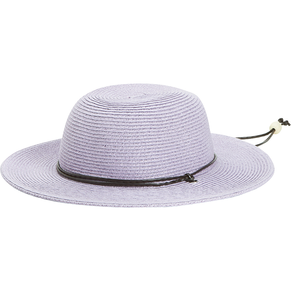 San Diego Hat Kids Solid Sunbrim Hat with Chin Cord and Stretch Band Lavender San Diego Hat Hats Gloves Scarves