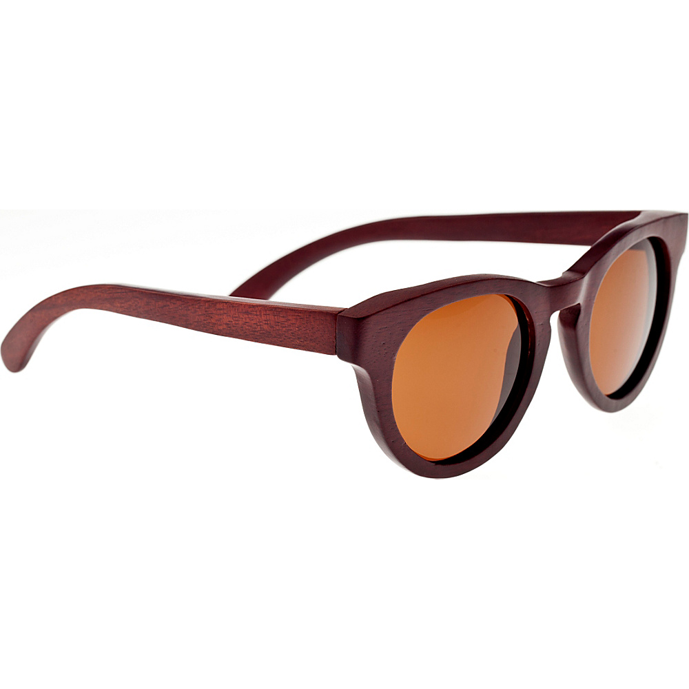 Earth Wood Cocoa Sunglasses Red Rosewood Earth Wood Eyewear