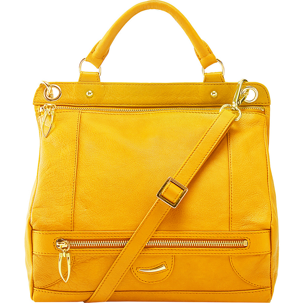 TUSK LTD Donington Napa Small Macie Bag Golden TUSK LTD Leather Handbags