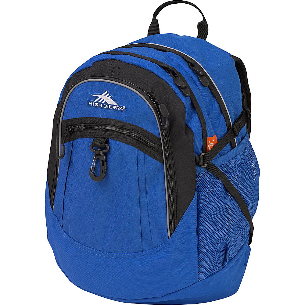 High Sierra Fat Boy Backpack Vivid Blue Black High Sierra Everyday Backpacks