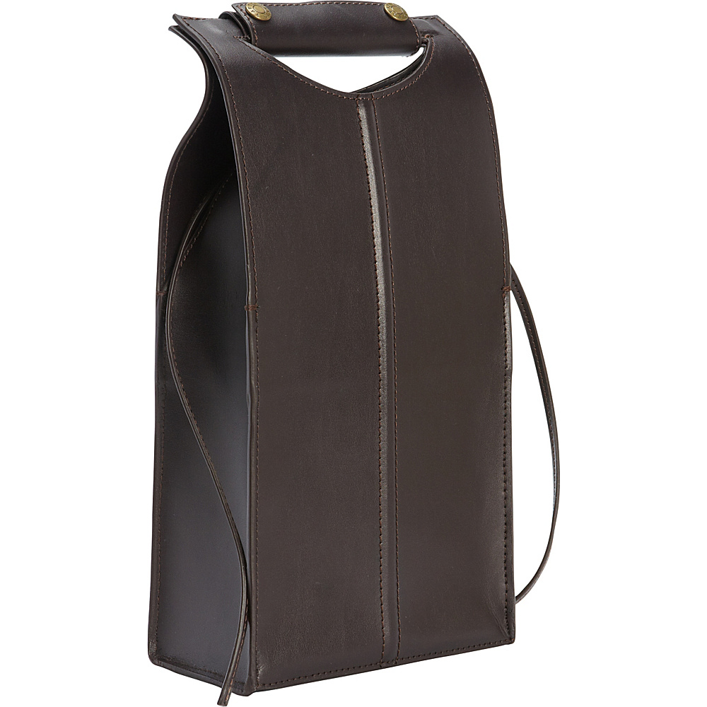Clava Leather Two Bottle Carrier Cafe Clava Outdoor Accessories
