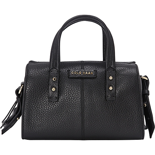 Cole Haan Emma Mini Satchel Crossbody Black - Cole Haan Designer Handbags
