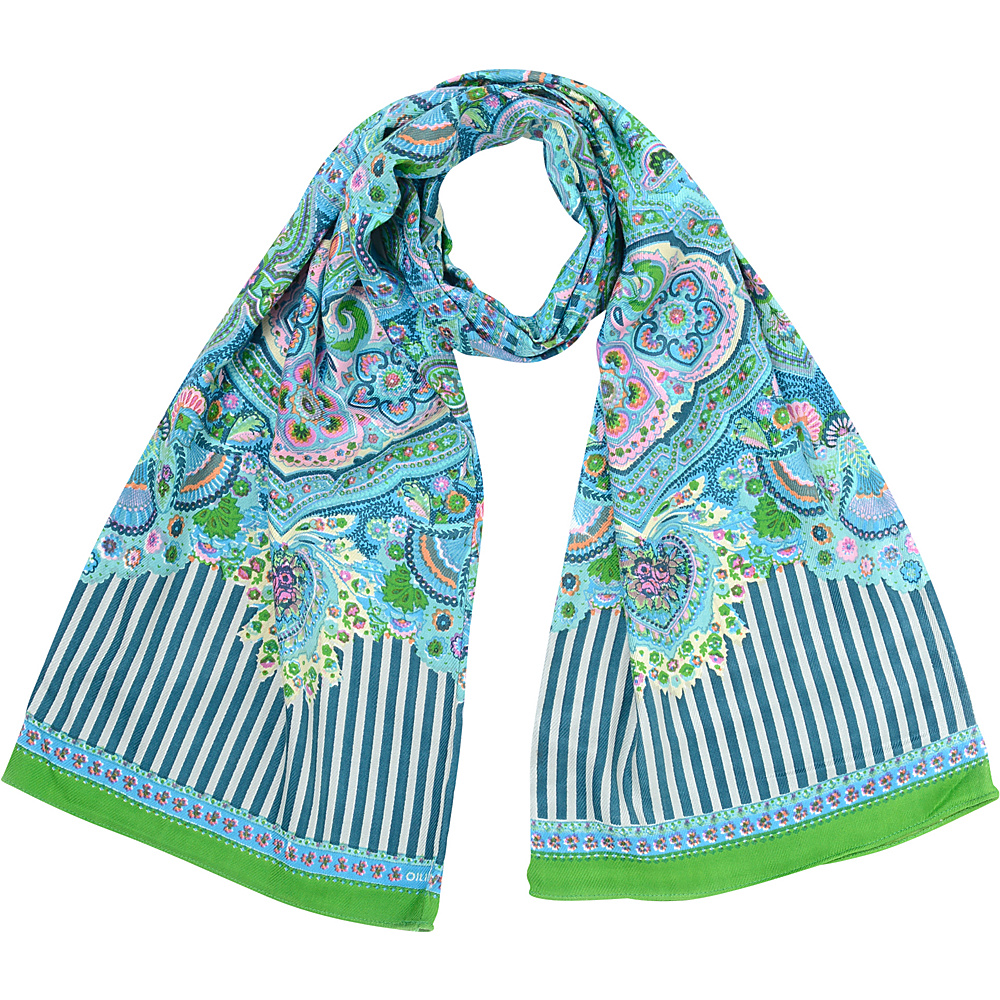 Oilily Flower Goa Green Oilily Hats Gloves Scarves