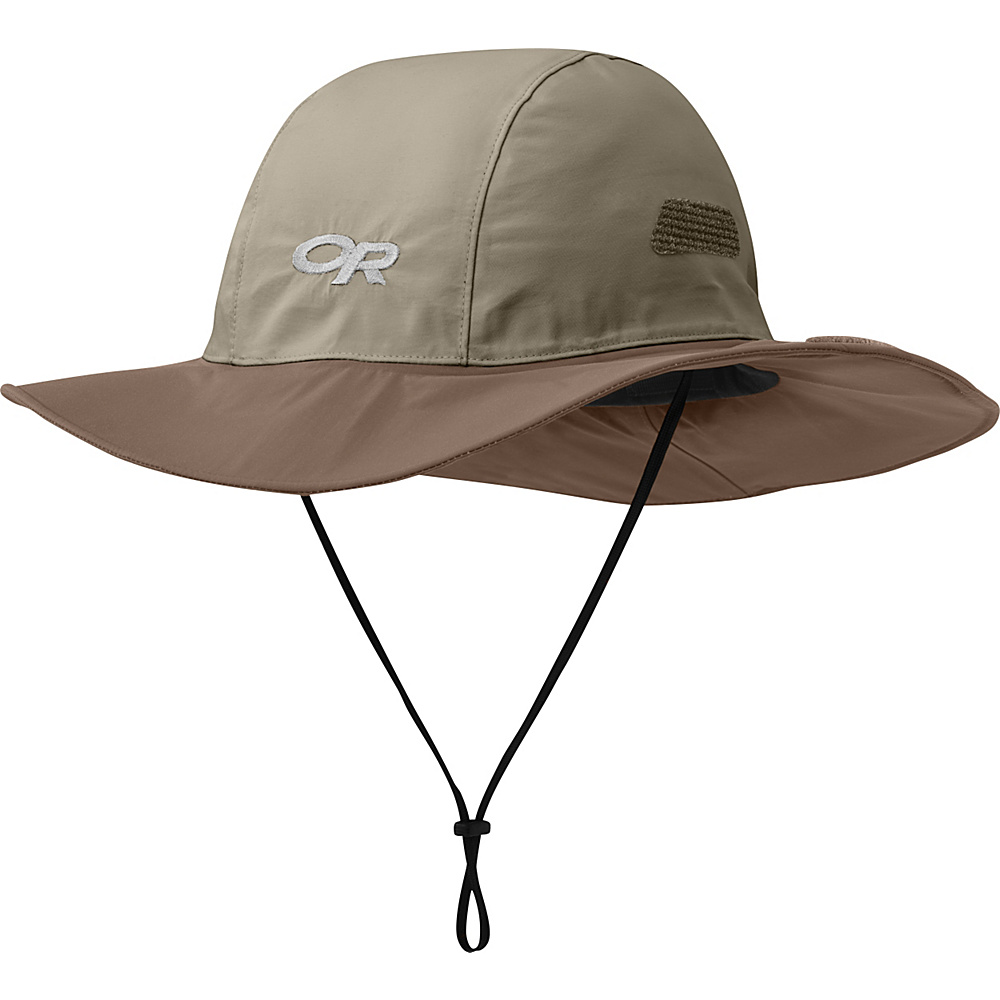 Outdoor Research Seattle Sombrero Khaki Java Medium Outdoor Research Hats Gloves Scarves