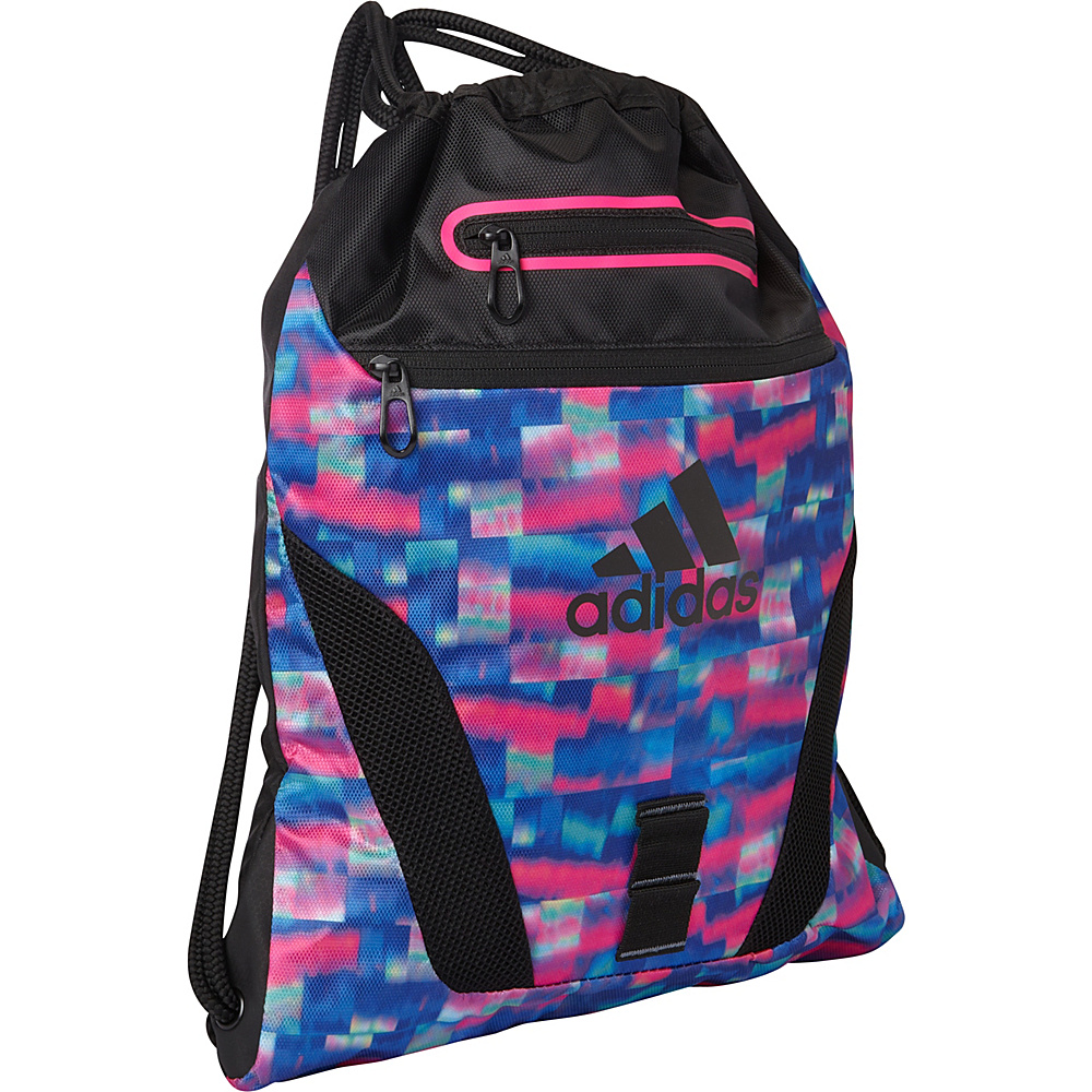 adidas Rumble Sackpack Jawbreaker Black Shock Pink adidas Everyday Backpacks
