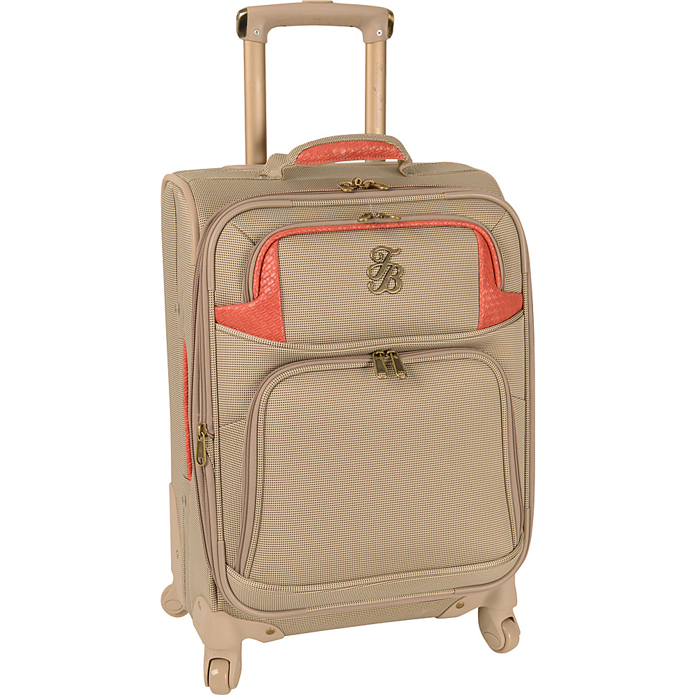 Tommy Bahama Belle of the Beach 20 Expandable Spinner Champagne Coral Tommy Bahama Softside Carry On