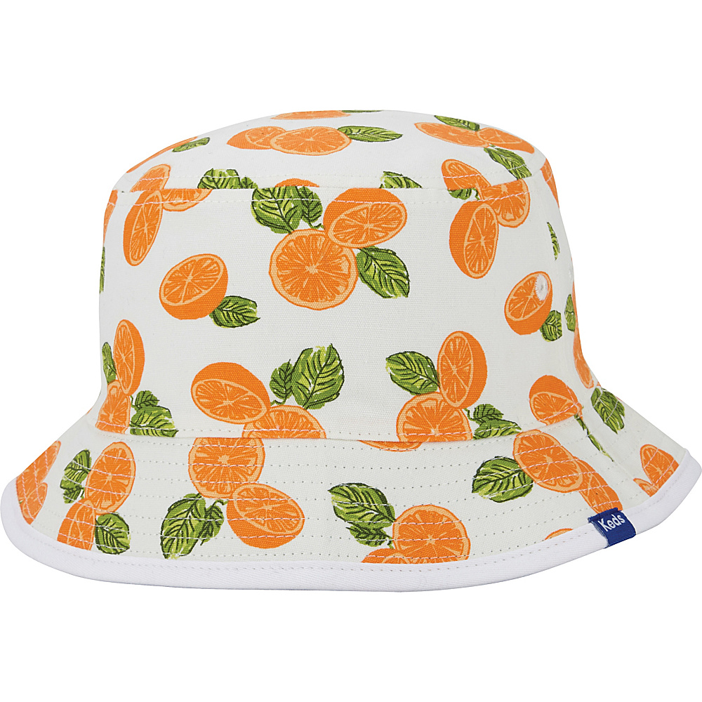 Keds Pattern Reversible Bucket Citrus Painterly Fruit Keds Hats Gloves Scarves
