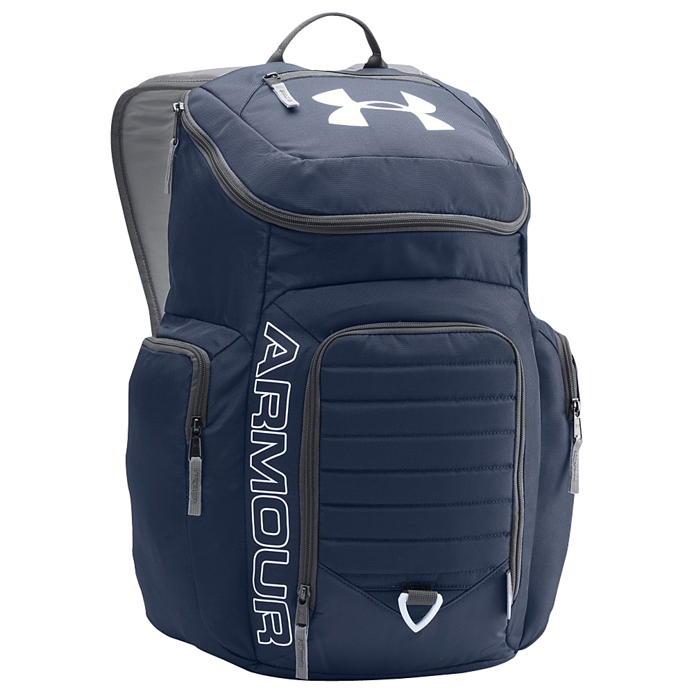 Under Armour Undeniable Backpack II Midnight Navy Steel White Under Armour School Day Hiking Backpacks
