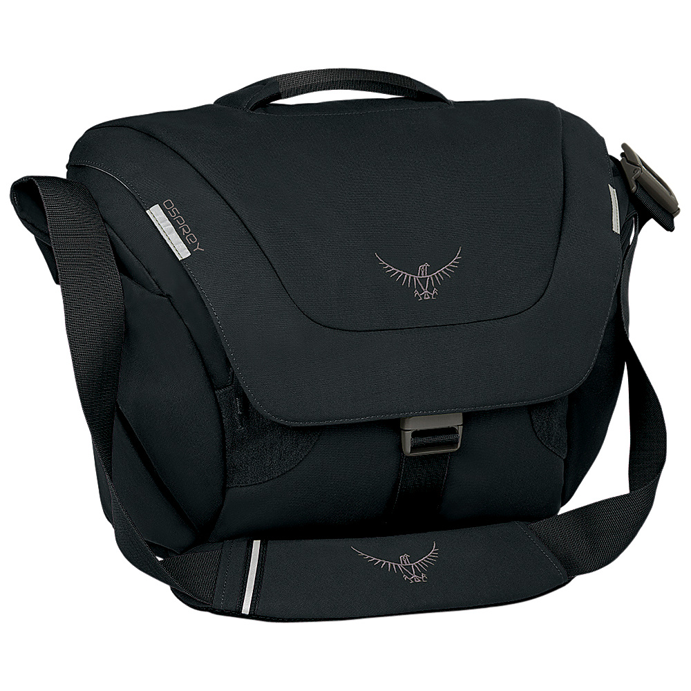 Osprey FlapJack Courier Black Osprey Messenger Bags