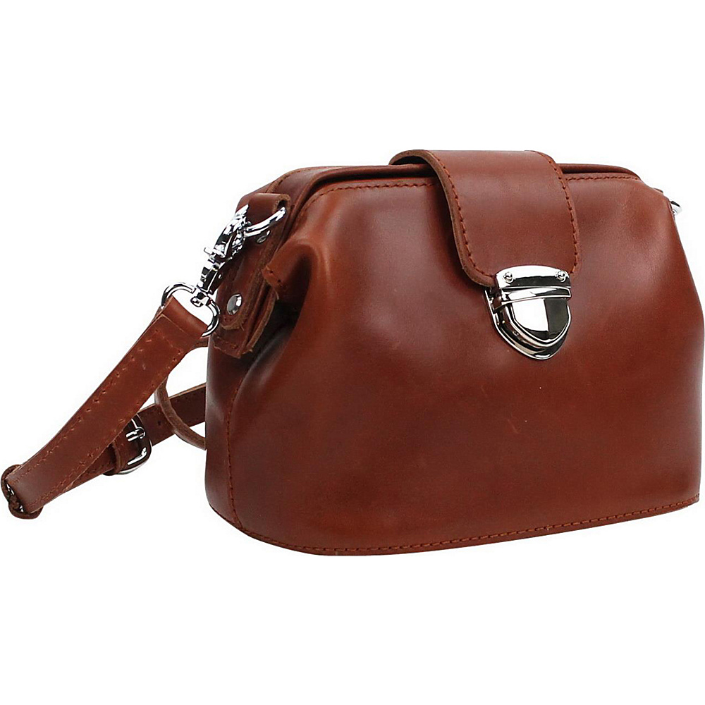 Vagabond Traveler 9 Leather Shoulder Bag Brown Vagabond Traveler Leather Handbags