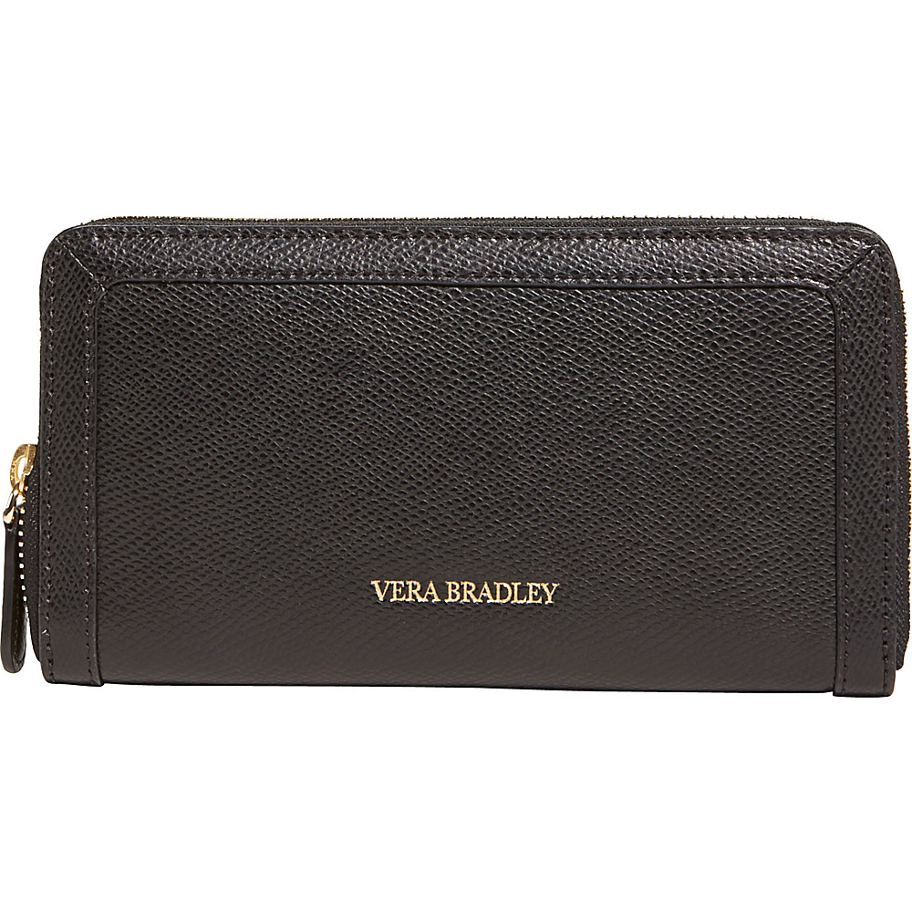 Vera Bradley Georgia Wallet Black Vera Bradley Ladies Clutch Wallets