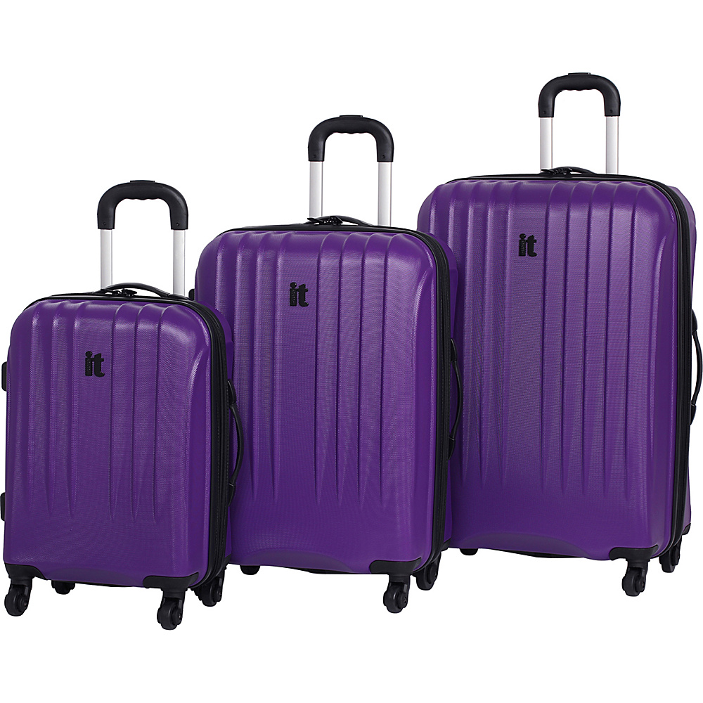 it luggage Air 360 3PC Luggage Set Exclusive Purple it luggage Luggage Sets