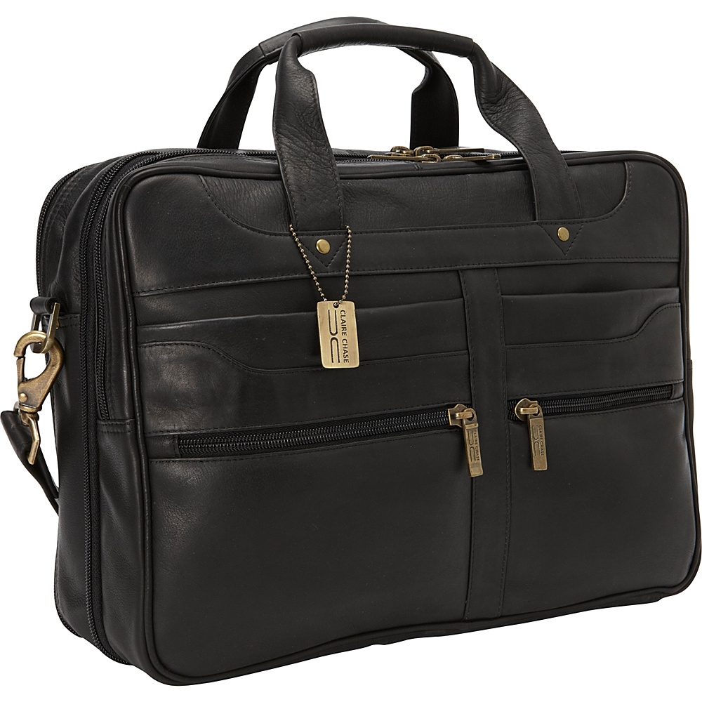 ClaireChase Meridien Laptop iPad Case Black ClaireChase Non Wheeled Business Cases