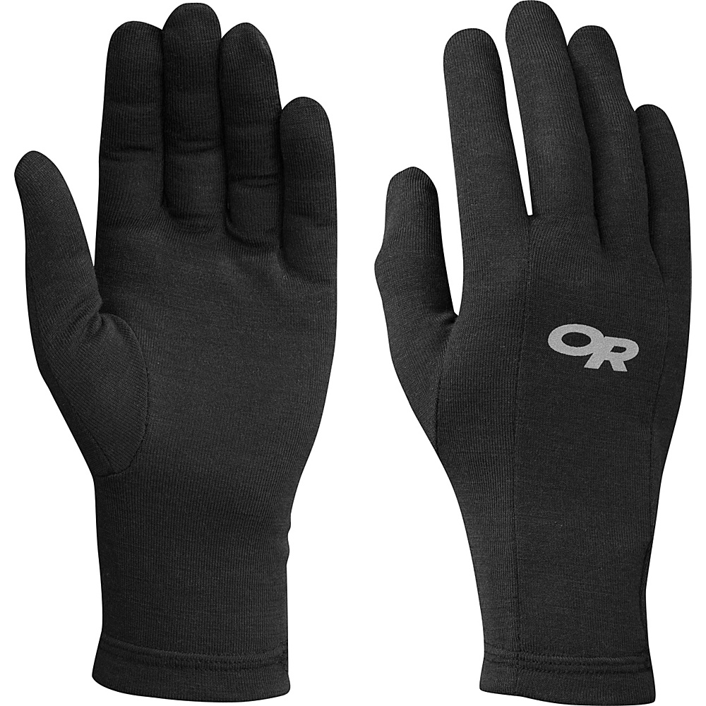 Outdoor Research Catalyzer Liners Women s Black â Large Outdoor Research Hats Gloves Scarves