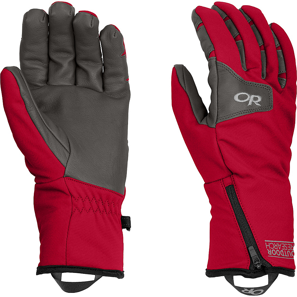 Outdoor Research Stormtracker Gloves Chili Charcoal â XL Outdoor Research Gloves