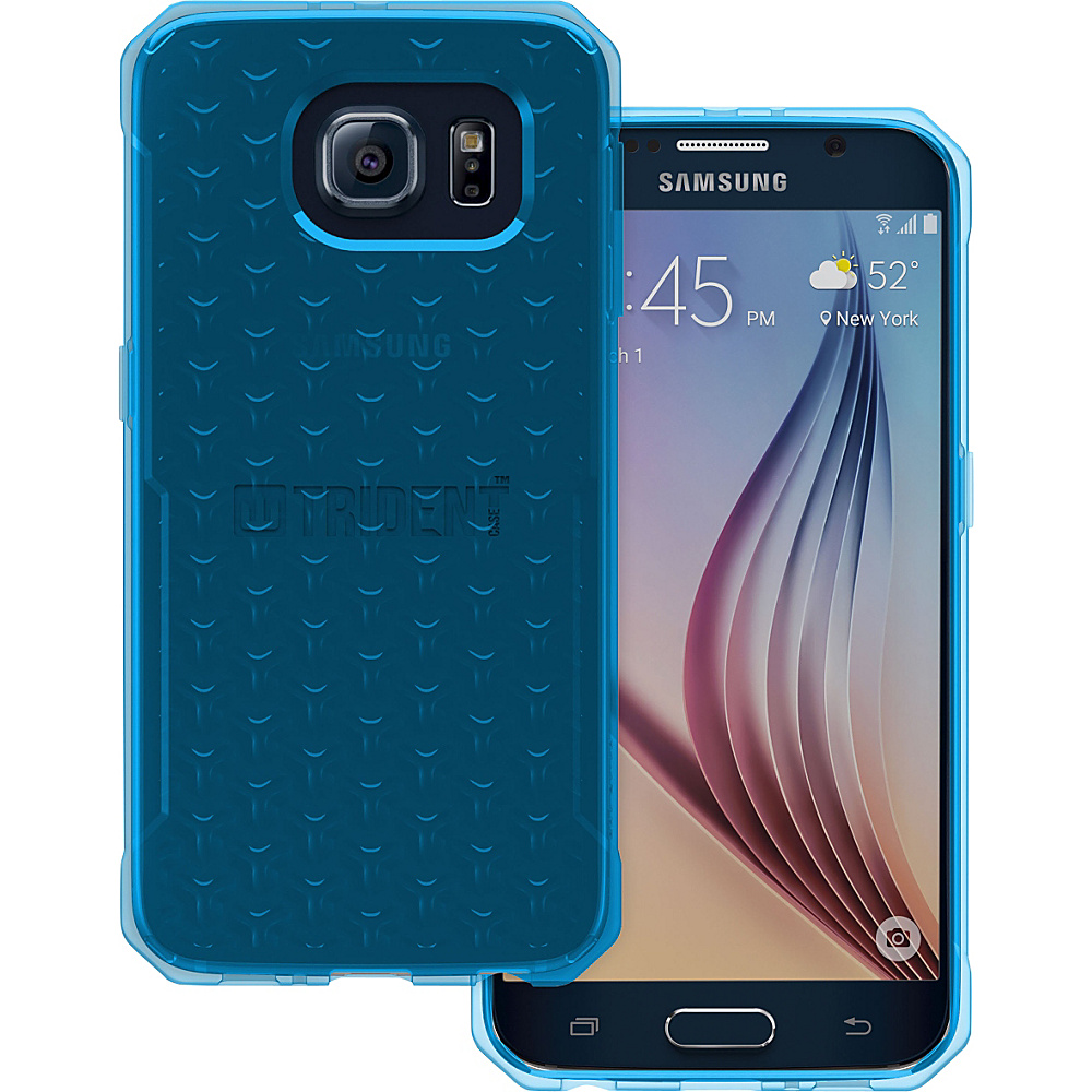 Trident Case Krios Phone Case for Samsung Galaxy S6 Blue Gel Trident Case Electronic Cases
