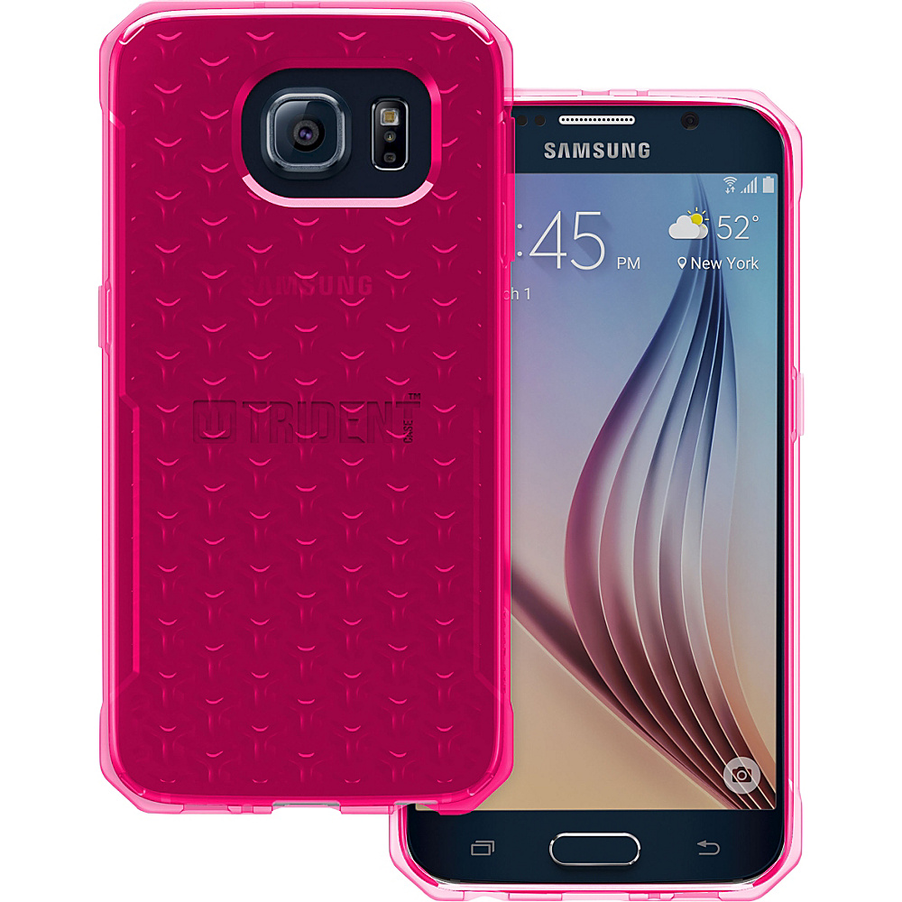 Trident Case Krios Phone Case for Samsung Galaxy S6 Pink Gel Trident Case Electronic Cases
