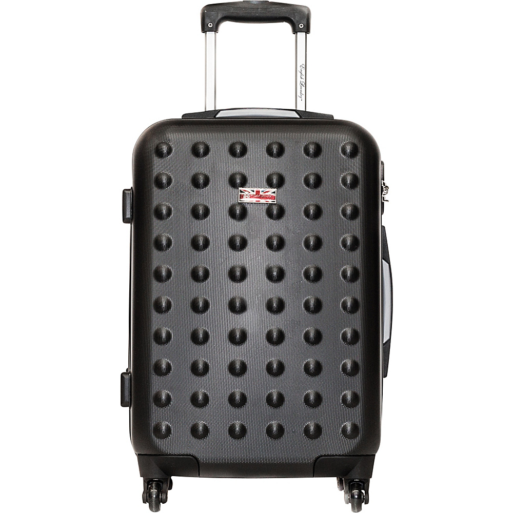 English Laundry F1402 Collection 22 Carry On ABS Trolley Case Luggage Black English Laundry Hardside Luggage