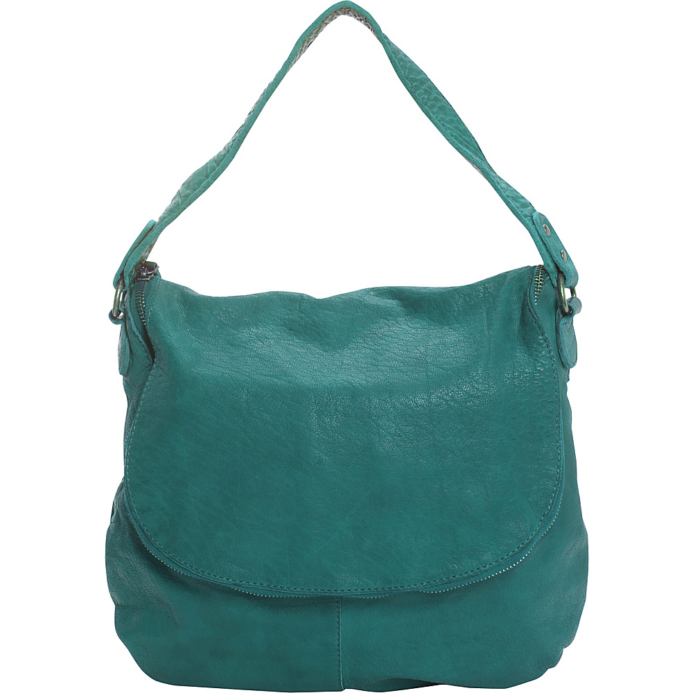 Latico Leathers Mercer Shoulder Bag Mint Latico Leathers Leather Handbags