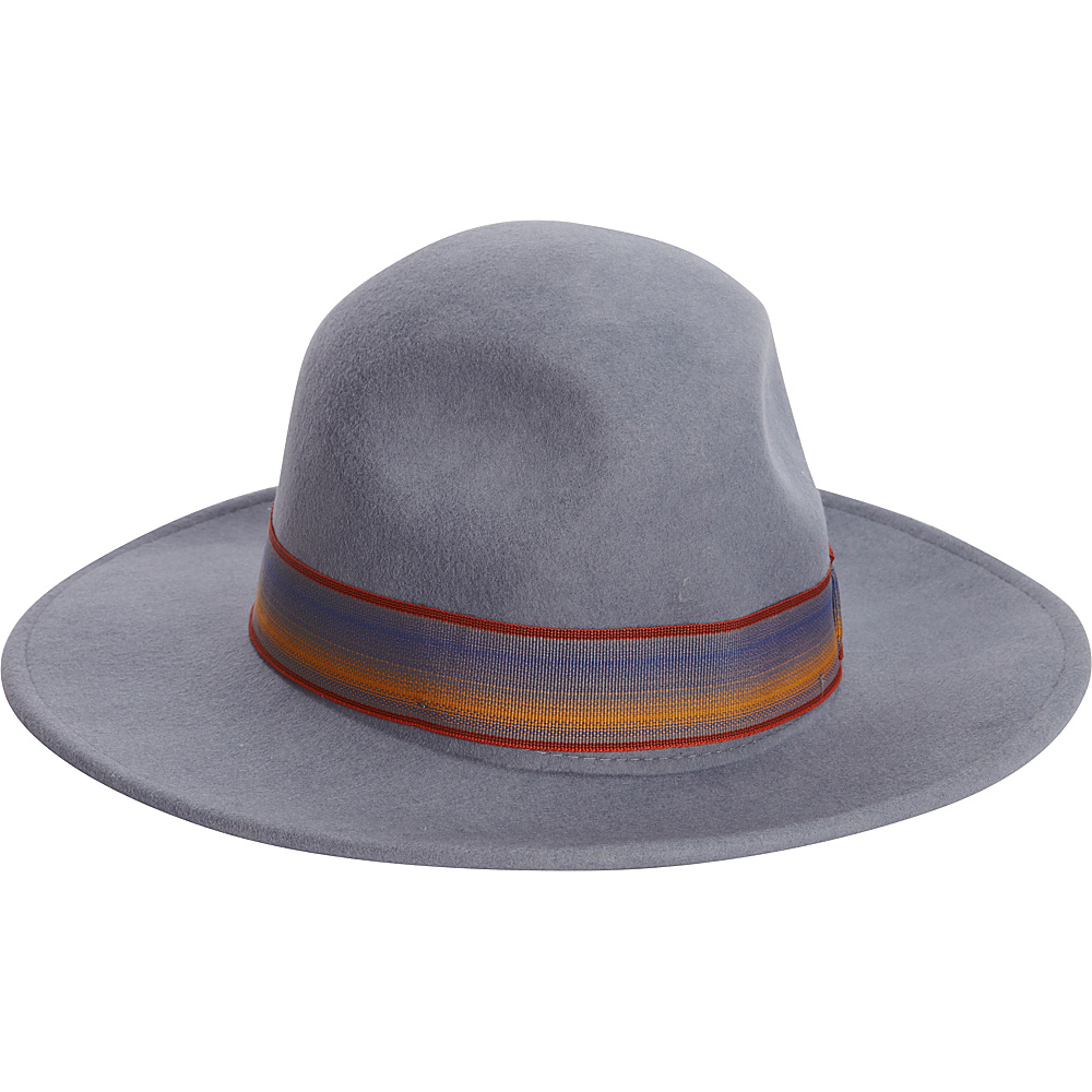 Adora Hats Wool Felt Safari Hat Steel Grey Adora Hats Hats Gloves Scarves