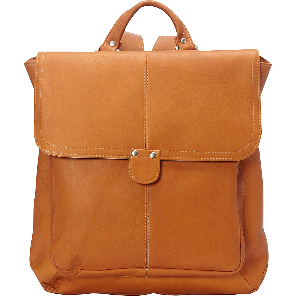 Le Donne Leather Saddle Backpack Tan Le Donne Leather Leather Handbags