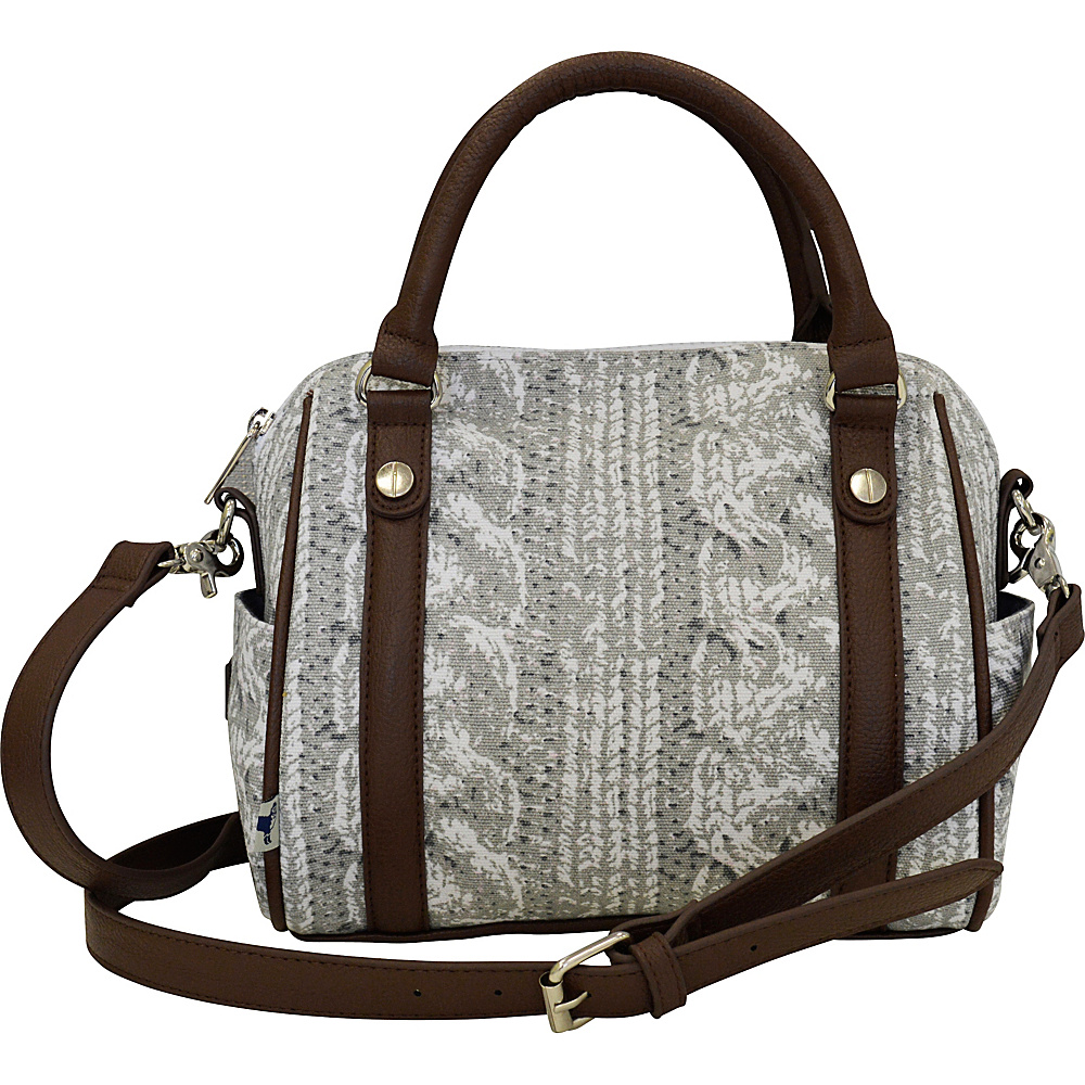Sloane Ranger Mini Satchel Cable Knit Sloane Ranger Fabric Handbags