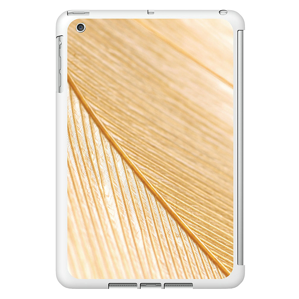 Centon Electronics OTM Glossy White iPad Mini Case Feather Collection Gold Centon Electronics Electronic Cases