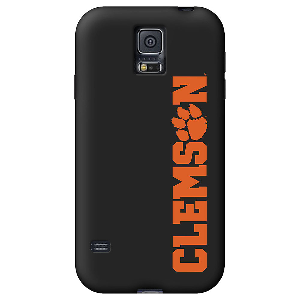 Centon Electronics Classic Glossy Black Samsung Galaxy S5 Case Clemson University Centon Electronics Electronic Cases