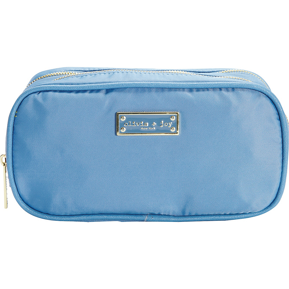 Olivia Joy Zoom Zoom Duffle Cosmetic Bag Denim blue Olivia Joy Ladies Cosmetic Bags