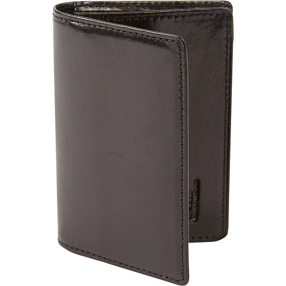 Tanners Avenue Premium Leather Card Case Black Tanners Avenue Men s Wallets