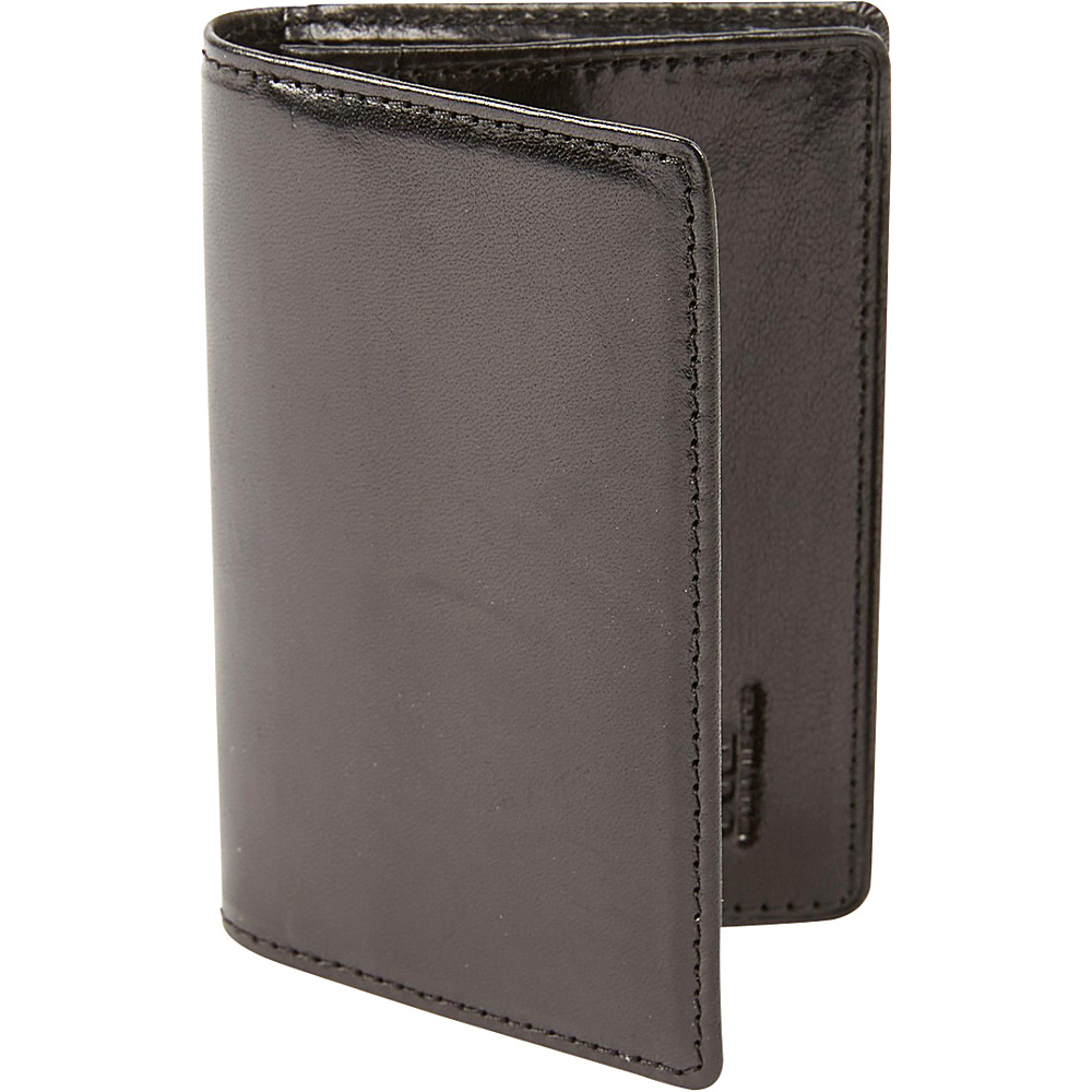 Tanners Avenue Premium Leather Gusset Card Case Black Tanners Avenue Men s Wallets